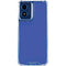 Blue Moto G 5G (2024) Clear Case